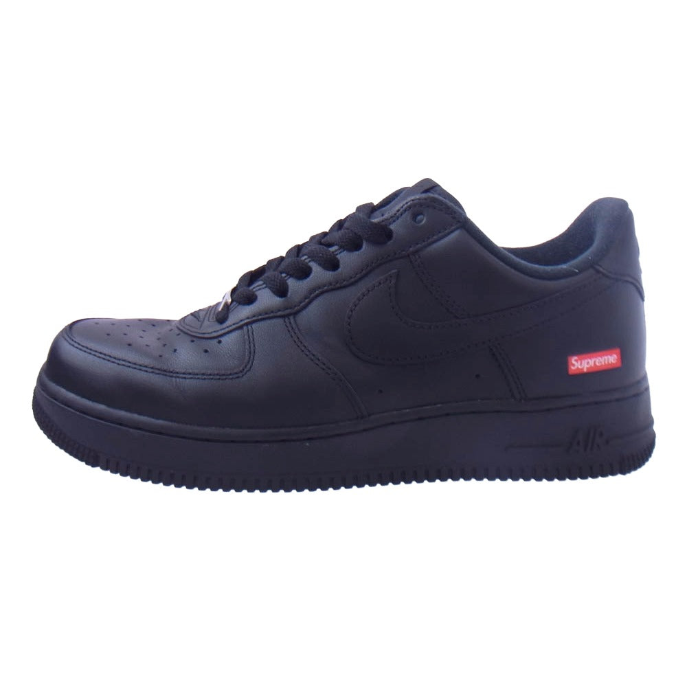 Supreme シュプリーム CU9225-001 Nike Air Force 1 Low ナイキ エアフォース1 ロー スニーカー ブラック系 26cm【美品】【中古】