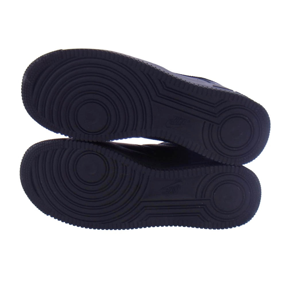 Supreme シュプリーム CU9225-001 Nike Air Force 1 Low ナイキ エアフォース1 ロー スニーカー ブラック系 26cm【美品】【中古】