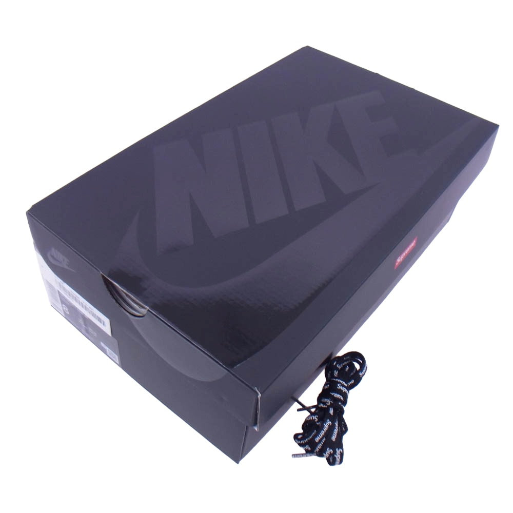 Supreme シュプリーム CU9225-001 Nike Air Force 1 Low ナイキ エアフォース1 ロー スニーカー ブラック系 26cm【美品】【中古】