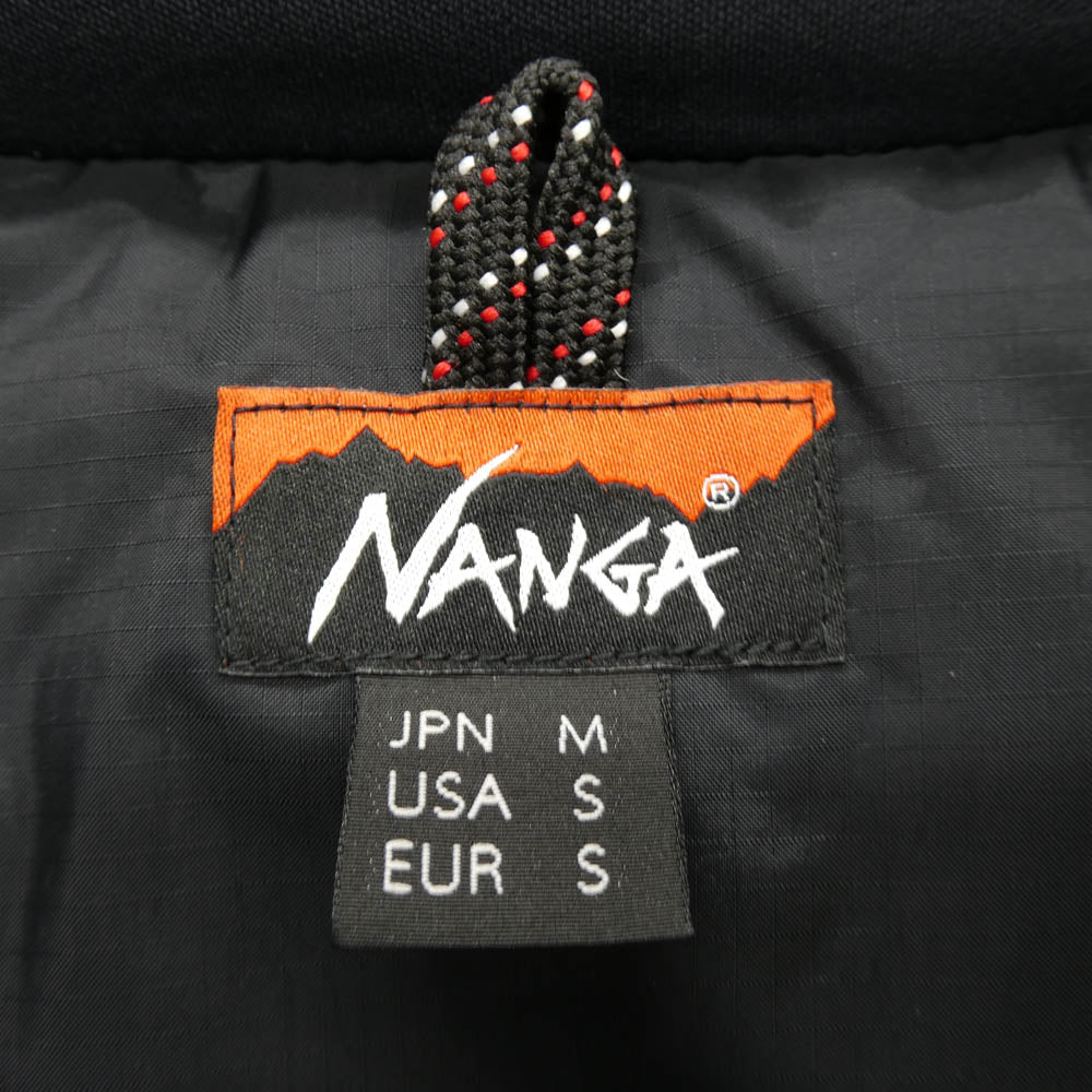 NANGA ナンガ NANGA AURORA TEX STAND COLLAR DOWN JACKET オーロラテックス スタンドカラー ダウン ジャケット ブラック系 M【中古】