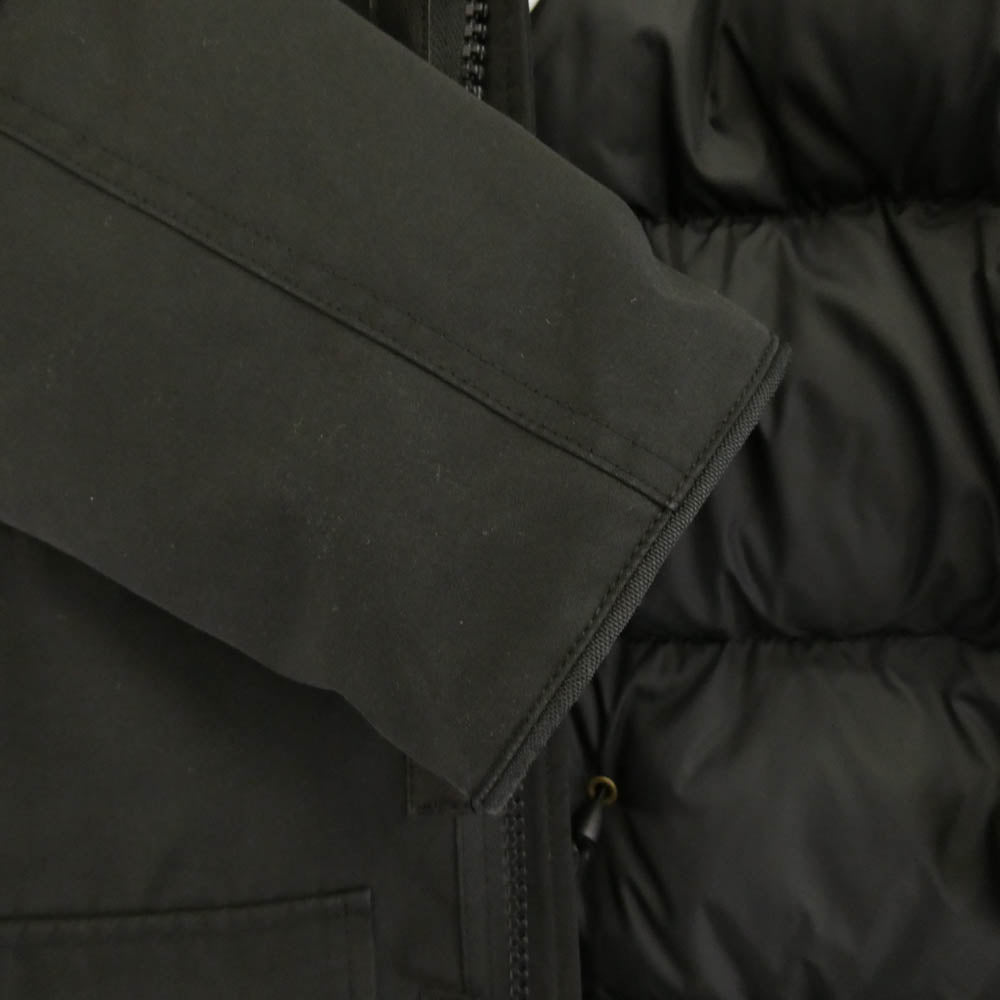 CANADA GOOSE カナダグース 68F8490 グリフィンインターナショナルタグ JASPER PARKA ジャスパー パーカ ダウンジャケット ブラック系 S/P【中古】