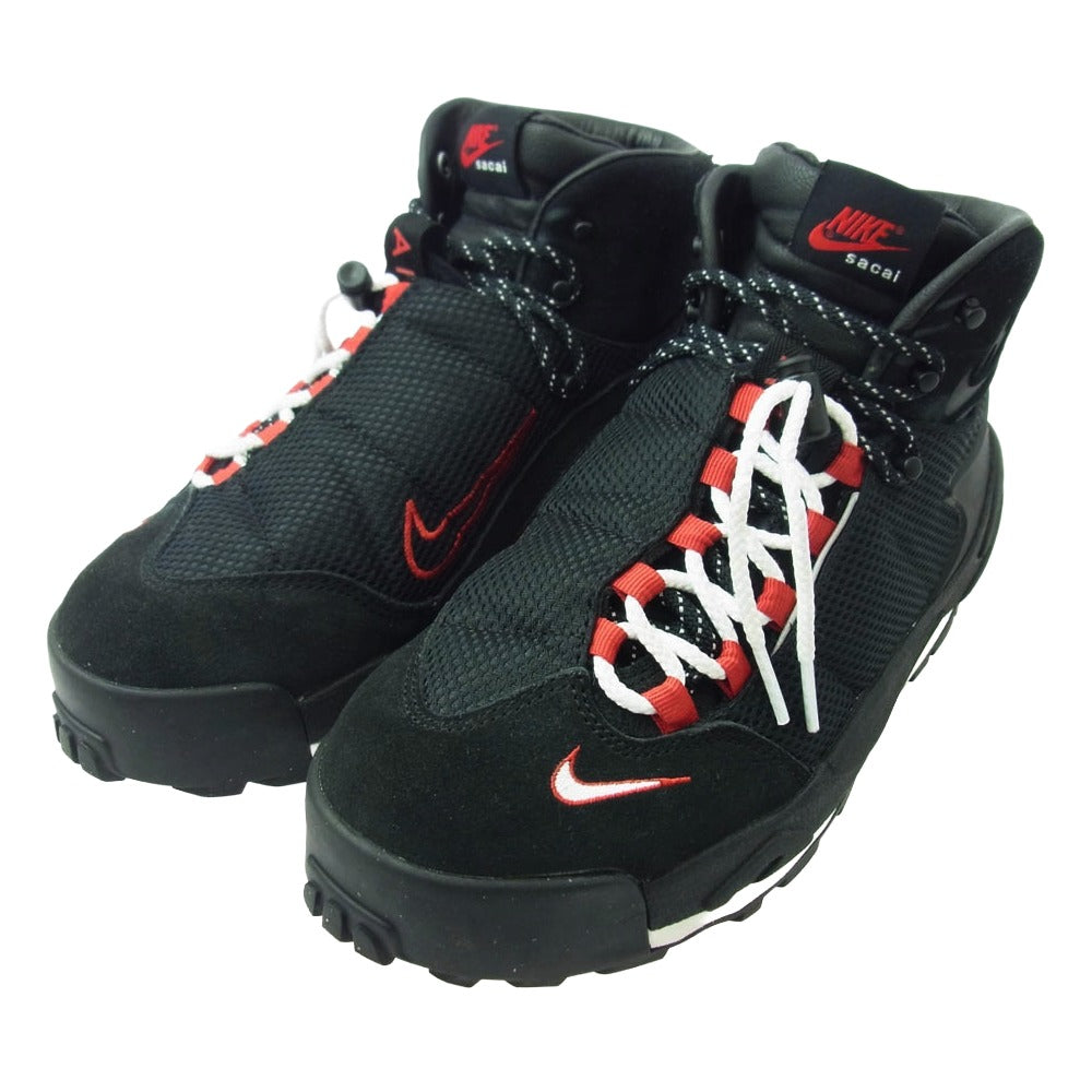 NIKE ナイキ FN0563-001 sacai Magmascape マグマスケープ ハイカットスニーカー ブラック系 25.5cm【中古】