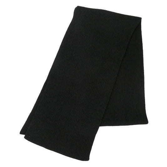 MAISON MARGIELA メゾンマルジェラ S50TE0082 四つタグ 14 ニット マフラー ブラック系【中古】