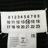 MAISON MARGIELA メゾンマルジェラ S50TE0082 四つタグ 14 ニット マフラー ブラック系【中古】