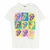 ローリングストーンズ VINTAGE ヴィンテージ 90s 1990 東京公演 バンド Tシャツ ホワイト系 マルチカラー系 L【中古】