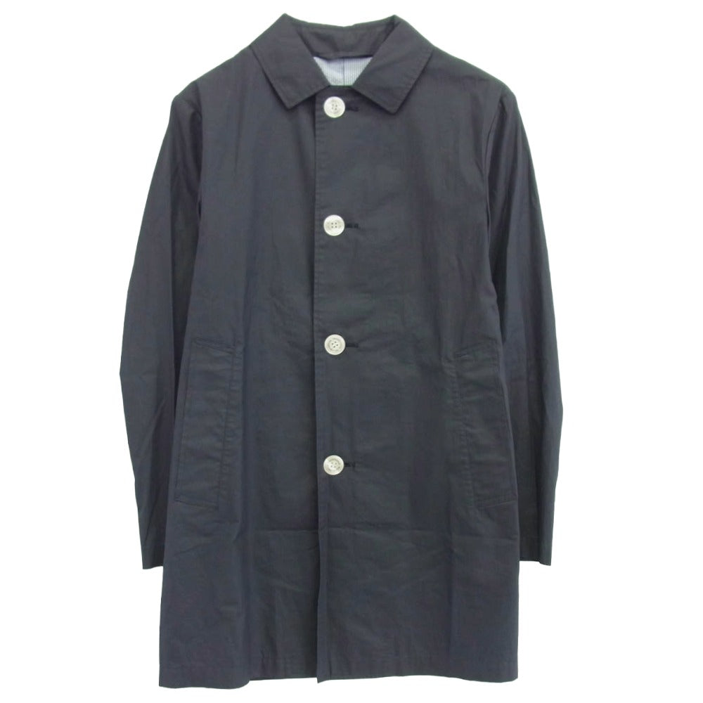 Traditional Weatherwear トラディショナルウェザーウェア 091HF-7803 DERBY Soutien Collar Coat ダービー ステンカラー コート チャコール系 36【中古】