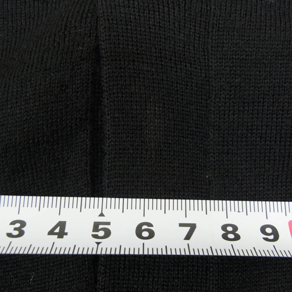 COMME des GARCONS コムデギャルソン ED-N005 ニットカーディガン ウール 変形 Vネック カーディガン ブラック系 M【中古】