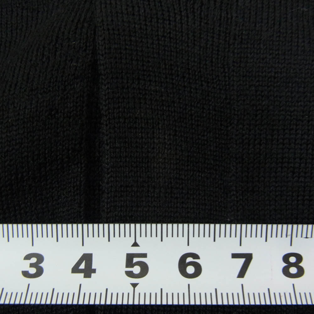 COMME des GARCONS コムデギャルソン ED-N005 ニットカーディガン ウール 変形 Vネック カーディガン ブラック系 M【中古】