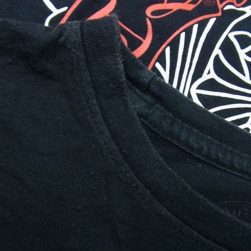 CHROME HEARTS クロムハーツ（原本無） CH SS 1 Cemetery horseshoe セメタリークロスバックプリント 半袖Tシャツ ブラック系 M【中古】