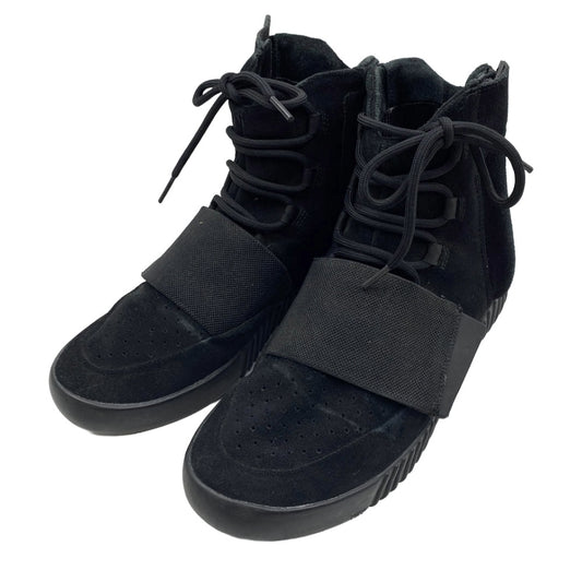 adidas アディダス BB1839 フェイクバスターズ鑑定済 YEEZY Boost 750 Triple Black イージーブースト750 ハイカット サイドジップ スエード スニーカー ブラック系 28cm【中古】
