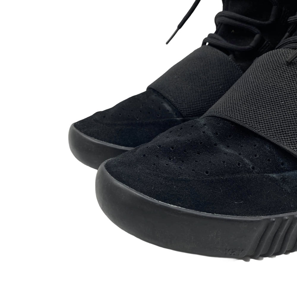 adidas アディダス BB1839 フェイクバスターズ鑑定済 YEEZY Boost 750 Triple Black イージーブースト750 ハイカット サイドジップ スエード スニーカー ブラック系 28cm【中古】