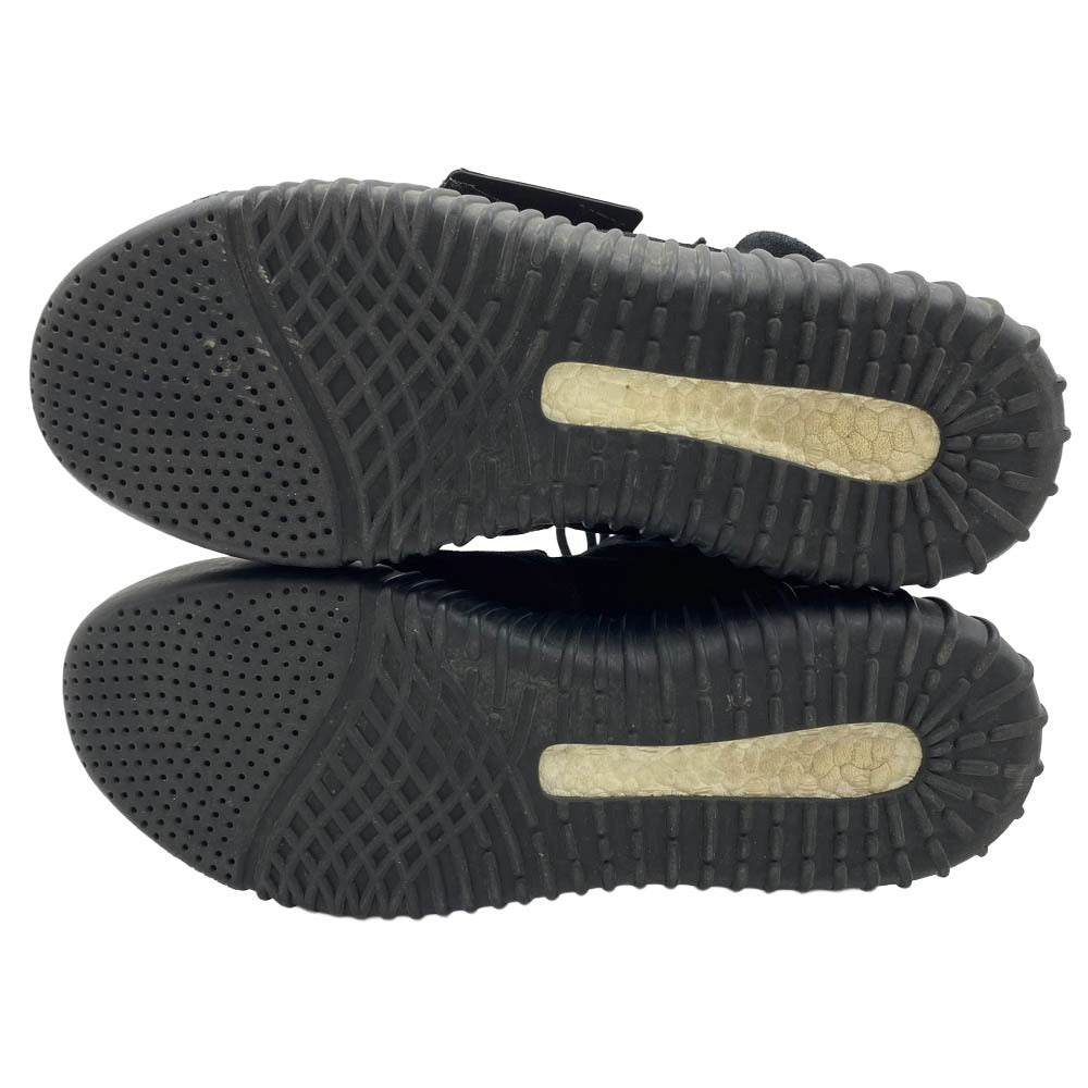 adidas アディダス BB1839 フェイクバスターズ鑑定済 YEEZY Boost 750 Triple Black イージーブースト750 ハイカット サイドジップ スエード スニーカー ブラック系 28cm【中古】