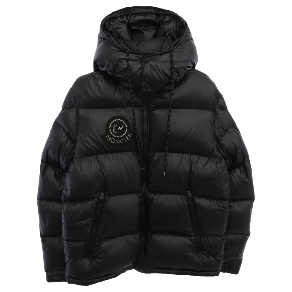 MONCLER モンクレール 21AW G209U1A00017 53A0E × FRAGMENT DESIGN フラグメントデザイン モンクレールジャパンタグ HANTIUM GIUBBOTTO ハンティウム ダウンジャケット ブラック系 3【中古】