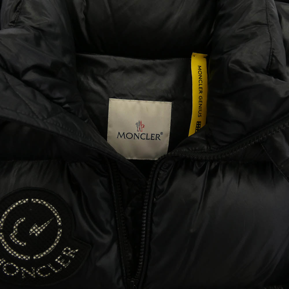 MONCLER モンクレール 21AW G209U1A00017 53A0E × FRAGMENT DESIGN フラグメントデザイン モンクレールジャパンタグ HANTIUM GIUBBOTTO ハンティウム ダウンジャケット ブラック系 3【中古】