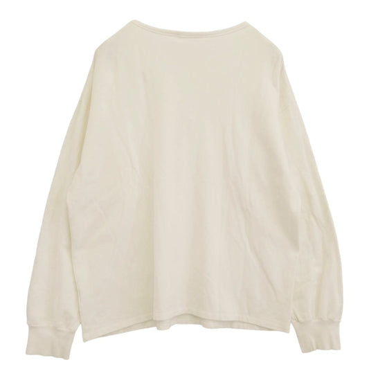 AURALEE オーラリー A22SP02LU LIGHT FLOWY SWEAT P/O ライト スウェット ホワイト系 5【中古】