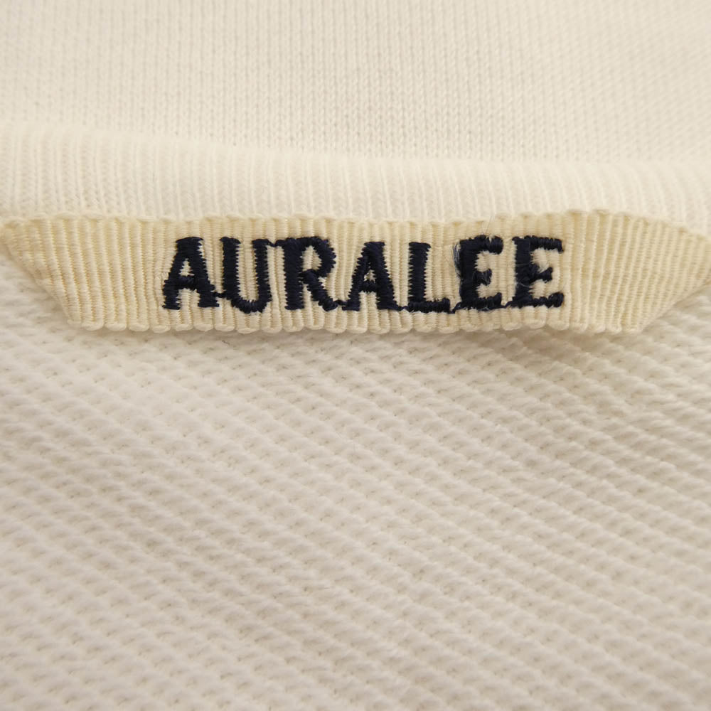 AURALEE オーラリー A22SP02LU LIGHT FLOWY SWEAT P/O ライト スウェット ホワイト系 5【中古】
