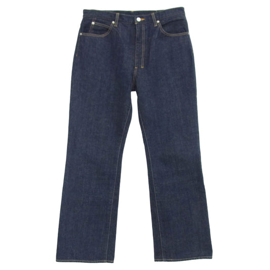 ANCELLM アンセルム ANC-PT18-A O/W SELVEDGE SHOE CUT 5P DENIM PANTS 5ポケット セルビッチ デニム パンツ インディゴブルー系 3【美品】【中古】