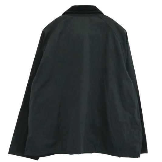 Barbour バブアー 241MCA0931 TRANSPORT CASUAL トランスポート ピーチスキン ブルゾン ジャケット ブラック系 42【中古】