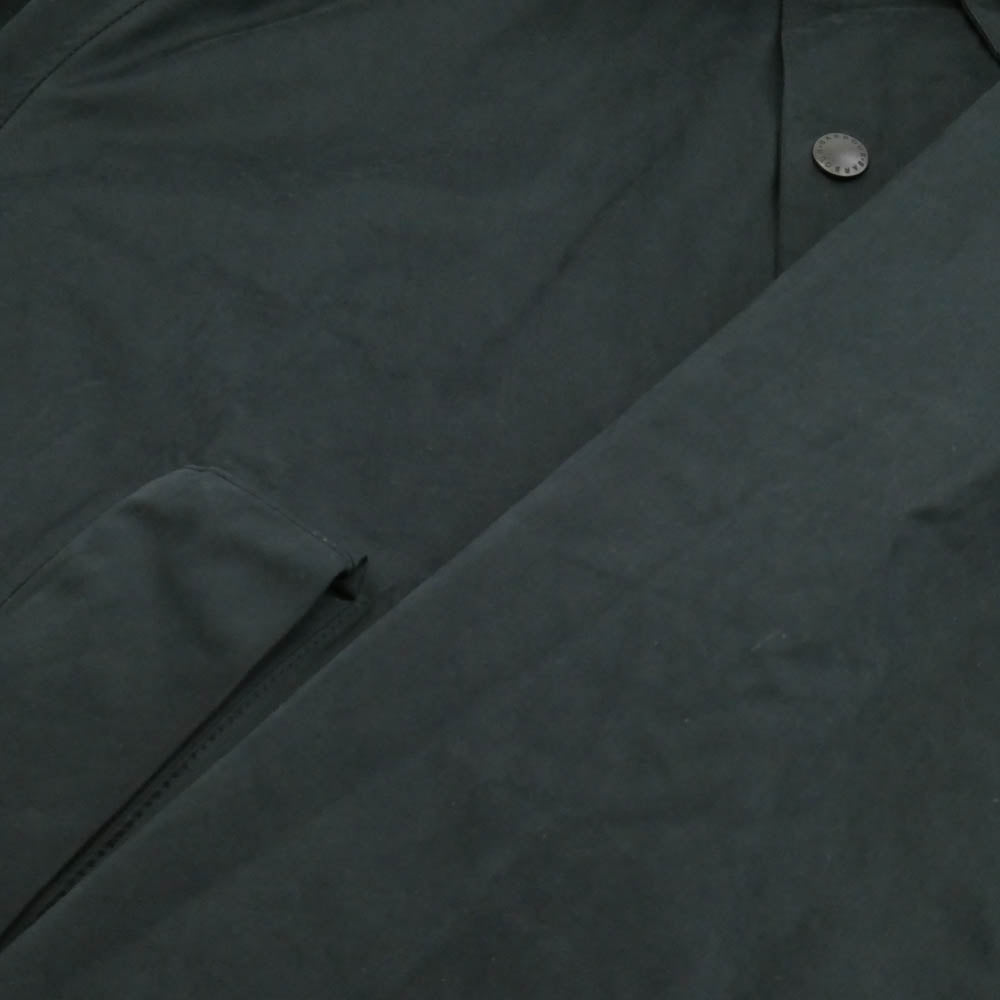 Barbour バブアー 241MCA0931 TRANSPORT CASUAL トランスポート ピーチスキン ブルゾン ジャケット ブラック系 42【中古】