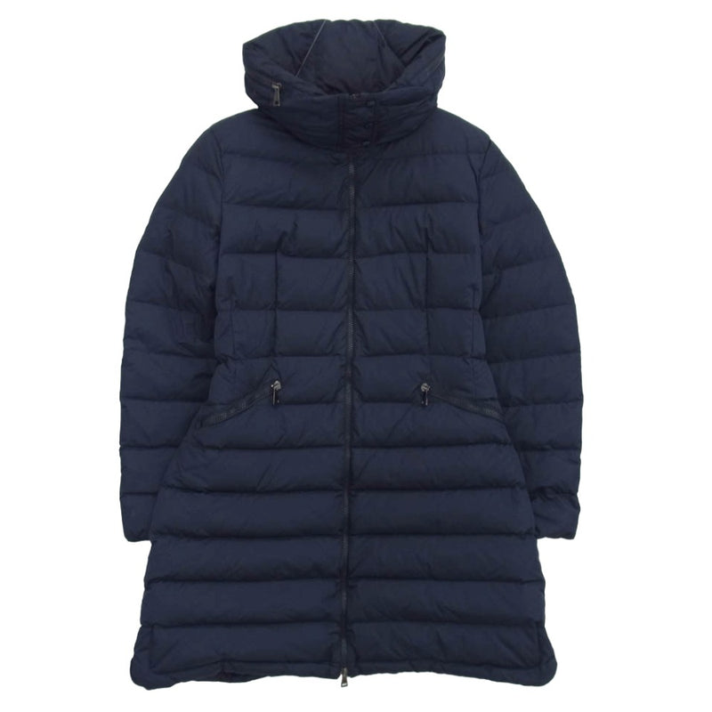 MONCLER モンクレール A20934993105 54155 FLAMMETTE フラメッテ ロング ダウン コート ネイビー系 3【中古】