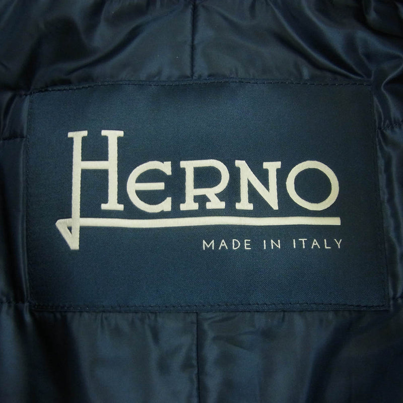 Herno ヘルノ CA0045U-39601-9290 イタリア製 ウール 中綿 チェスター  