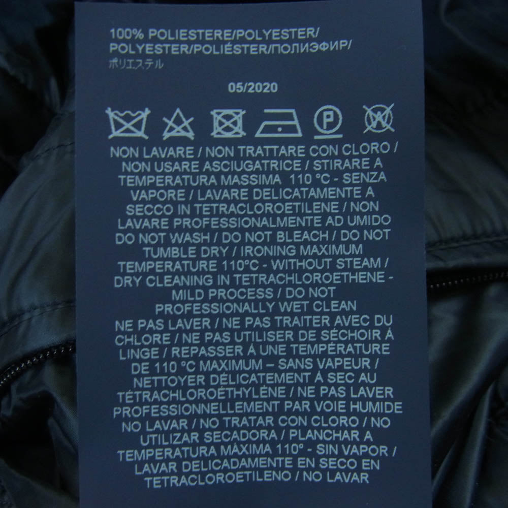 Herno ヘルノ CA0045U-39601-9290 イタリア製 ウール 中綿 チェスター コート ネイビー系 46【中古】