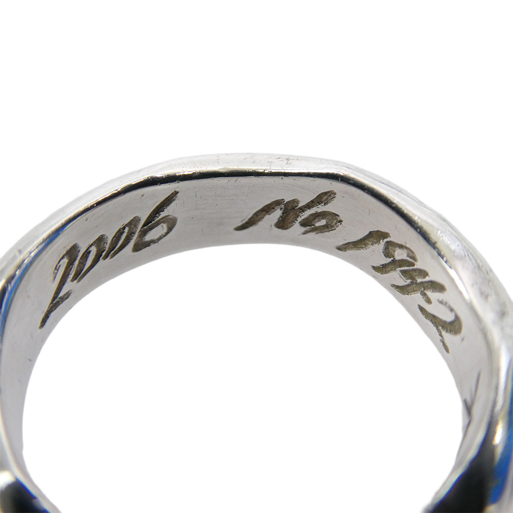 BIGHAND ビッグハンド スカルプチャーリング 太陽神 アラベスク 925 シルバーリング シルバー系 13号【中古】