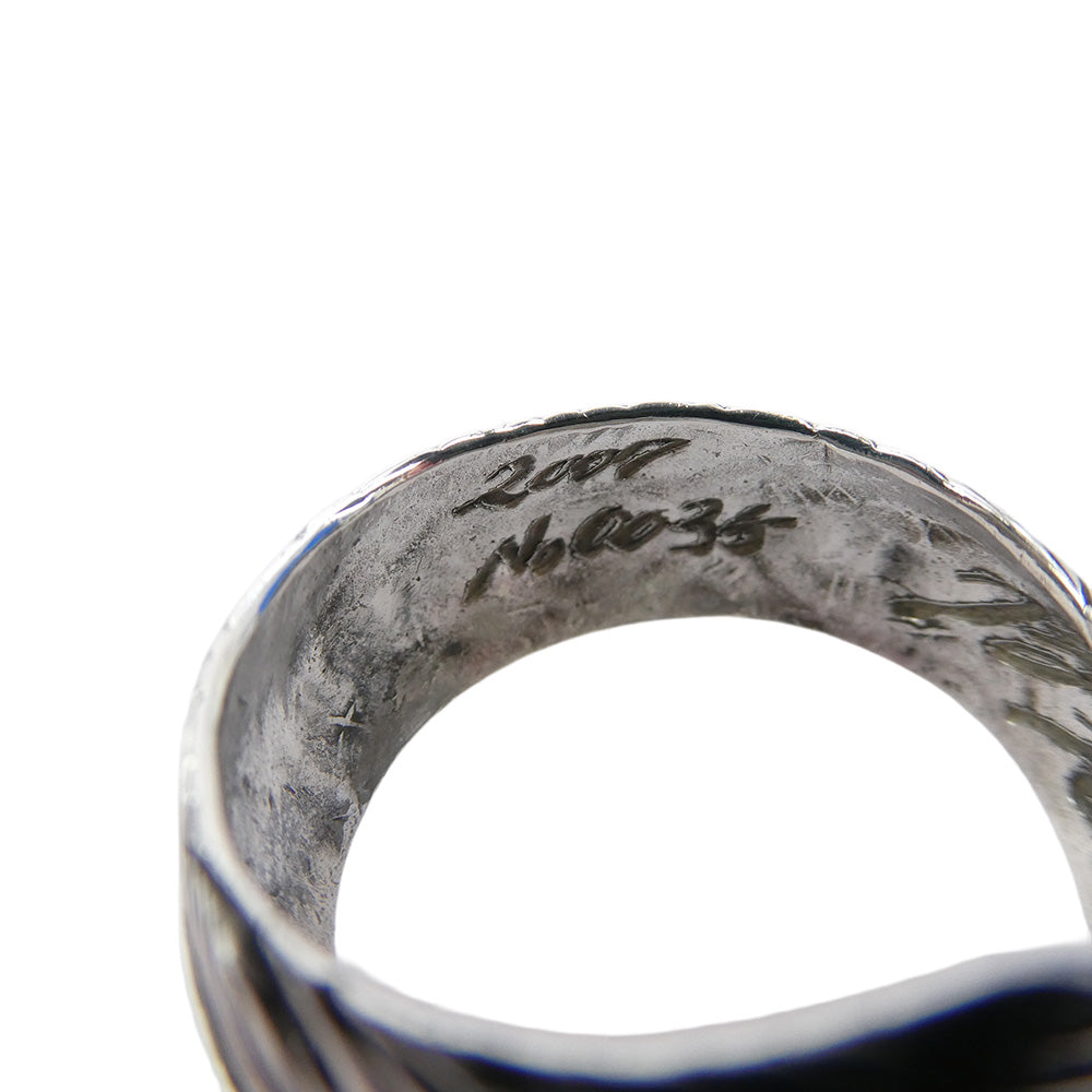 BIGHAND silver925 フェザーリング BIGHAND ビッグハンド フェザーリング アラベスク 925 シルバーリング