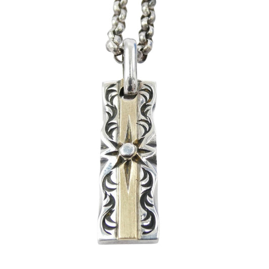 BIGHAND ビッグハンド アラベスク ペンダントトップ 925 シルバー ネックレス シルバー系【中古】