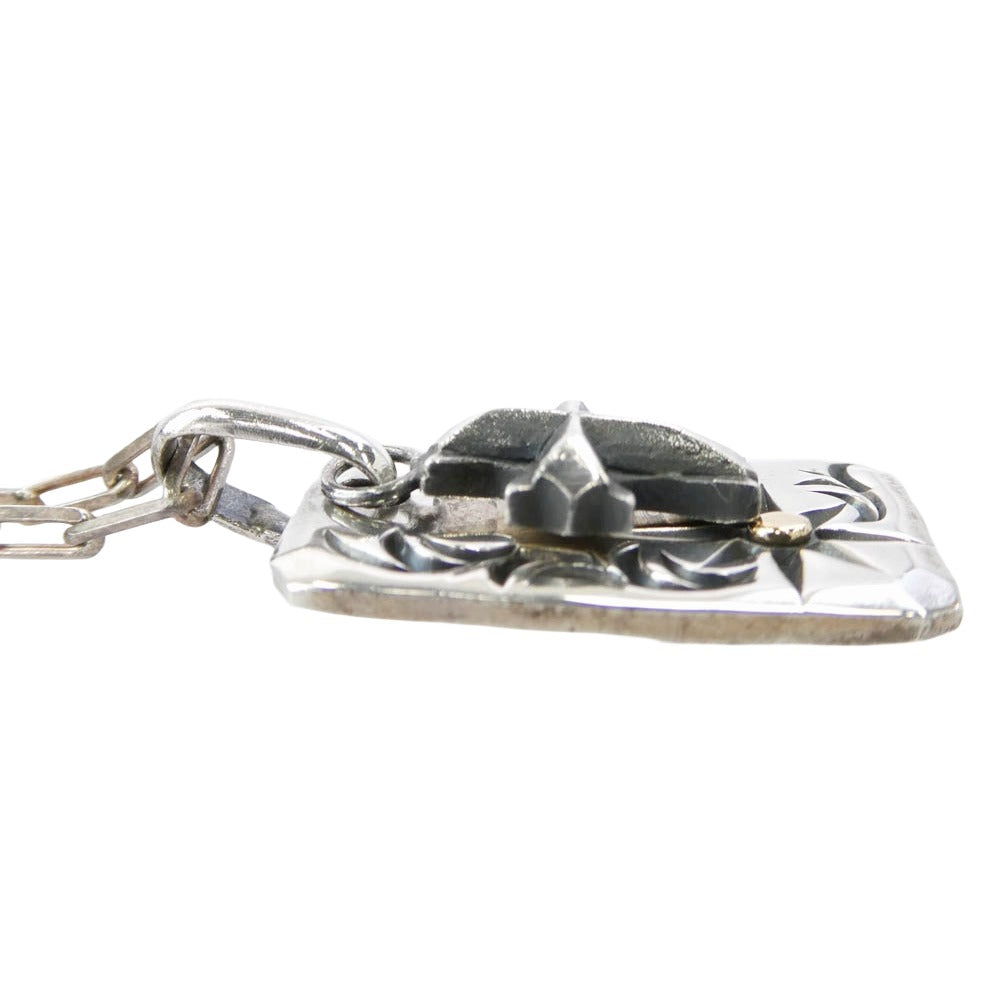 BIGHAND ビッグハンド サン&クロス ペンダントトップ 925 シルバー ネックレス シルバー系【中古】