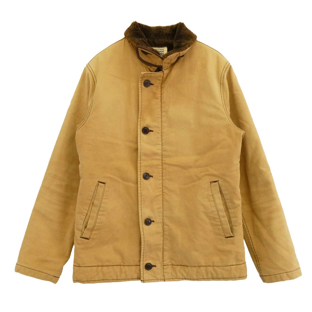 UES ウエス N-1 Deck Jacket デッキ ジャケット ライトブラウン系 XXS【中古】