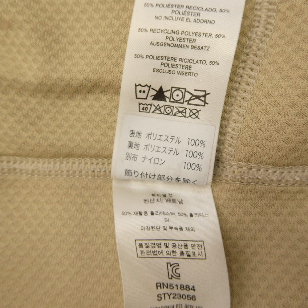 patagonia パタゴニア 19AW 23056 Classic Retro-X Jacket クラシック レトロエックス フリース ジャケット ベージュ系 XS【中古】