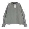 セブンス × BEAMS T Raglan Layered Long Sleeve ビームス グランレイヤード ロングスリーブ Tシャツ グレー グレー系 S【新古品】【未使用】【中古】