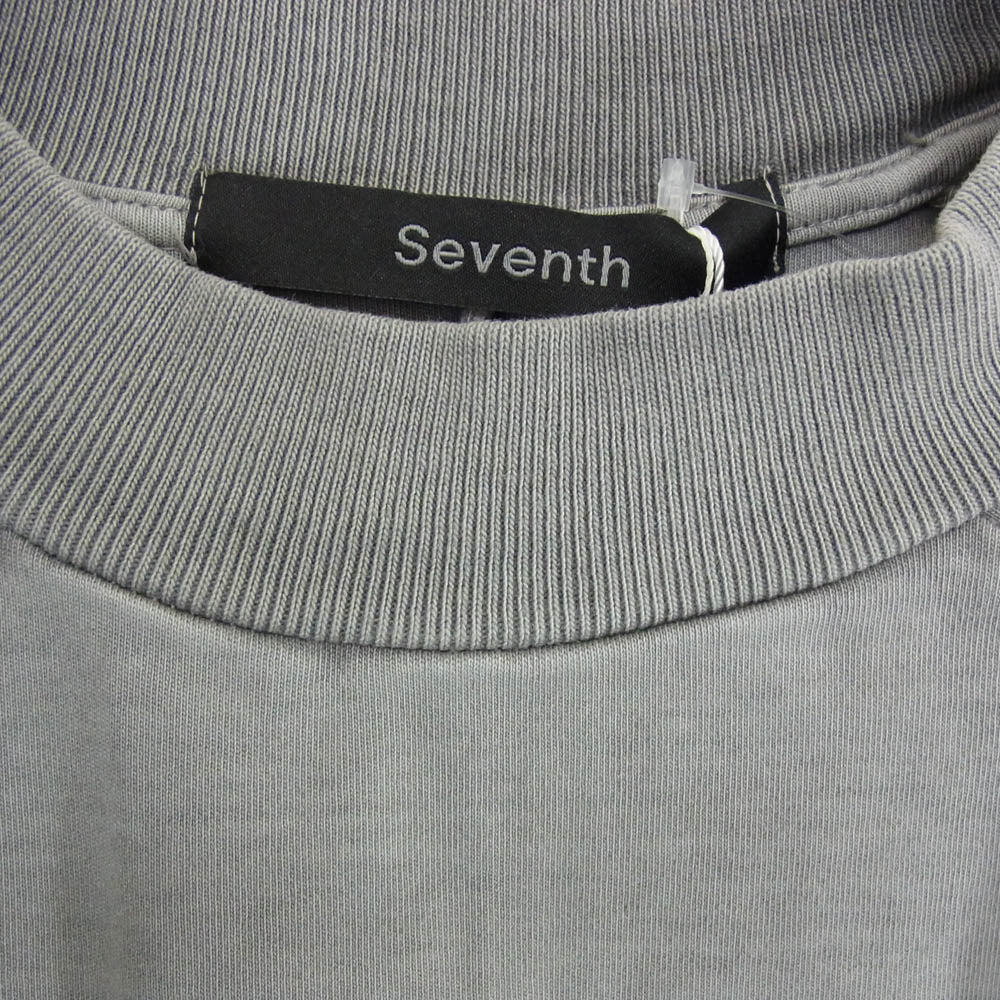 セブンス × BEAMS T Raglan Layered Long Sleeve ビームス グランレイヤード ロングスリーブ Tシャツ グレー グレー系 S【新古品】【未使用】【中古】