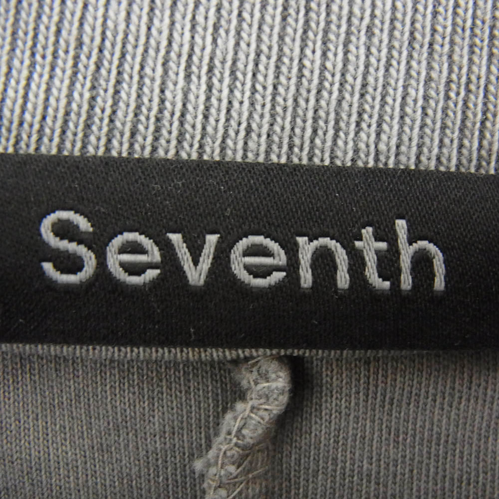 セブンス × BEAMS T Raglan Layered Long Sleeve ビームス グランレイヤード ロングスリーブ Tシャツ グレー グレー系 S【新古品】【未使用】【中古】