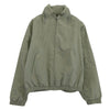 SASQUATCHfabrix. サスクワァッチファブリックス 24SS-JKL-008 WARM UP NYLON JACKET ウォームアップ ナイロン トラック ジャケット モスグリーン系 M【極上美品】【中古】