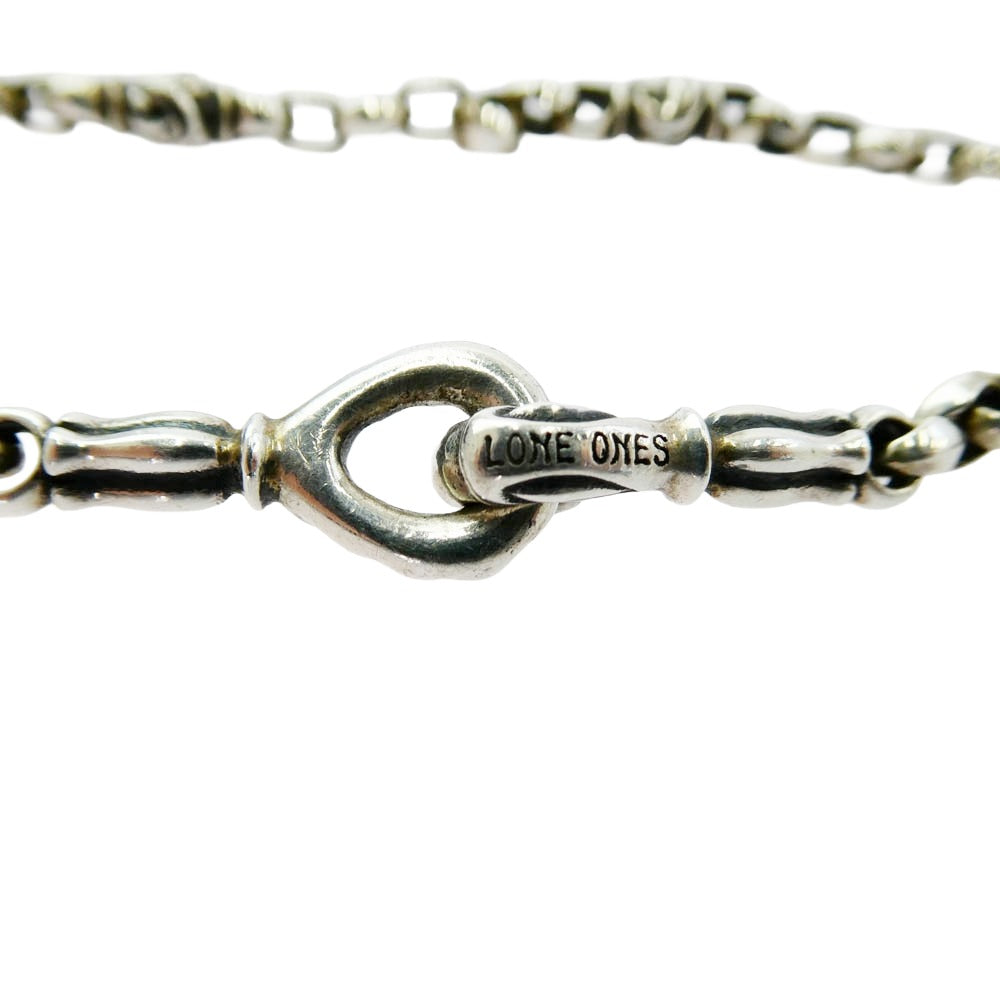 LONE ONES ロンワンズ MFNH-0007L BRACELET メイティングフライト フック ミニ シルク イーグル (L) ギャランティ付属 ブレスレット シルバー系【中古】