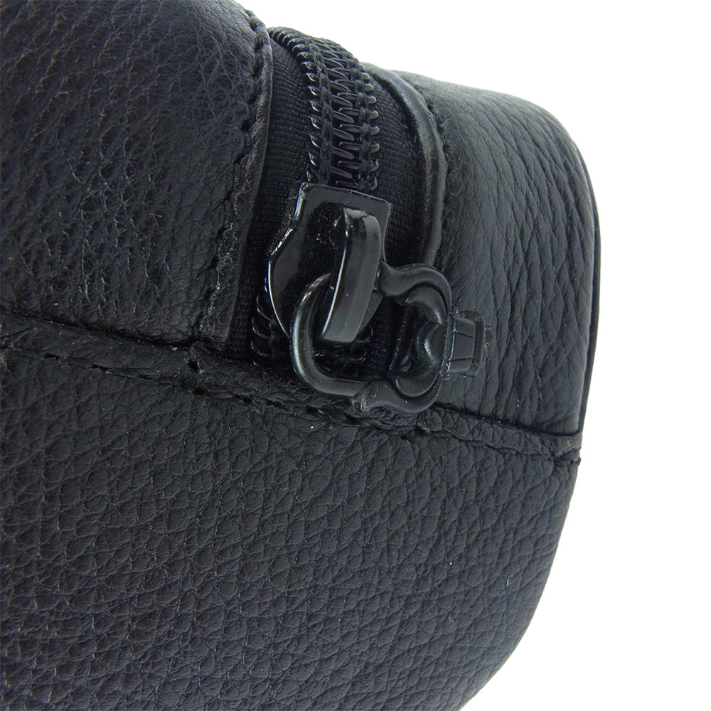 CHROME HEARTS クロムハーツ（原本無） FUN HATCH-A クロステンプル スクエアフレームサングラス アイウェア 眼鏡 ブラック系 54□18-148【中古】