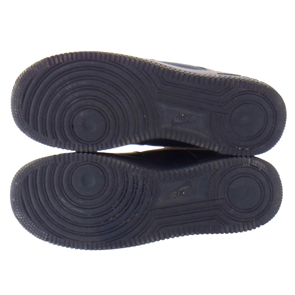 NIKE ナイキ CK2630-400 Air Force 1 Low Gore-Tex エアフォース1 ロー ゴアテックス スニーカー ネイビー系 25cm【中古】