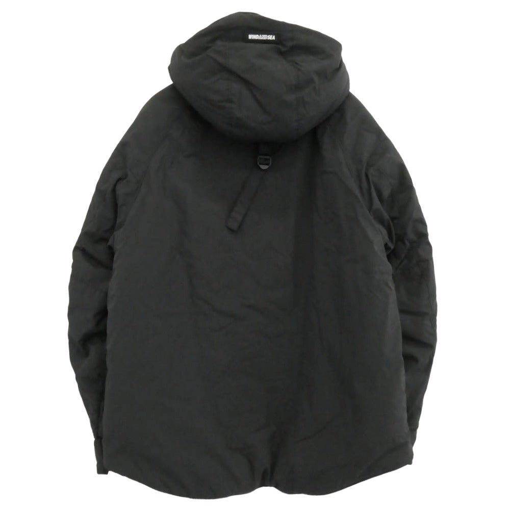 WIND AND SEA ウィンダンシー × WILD THINGS WDS Denari Jacket ワイルドシングス デナリ ジャケット 中綿ジャケット ブラック系 S【中古】