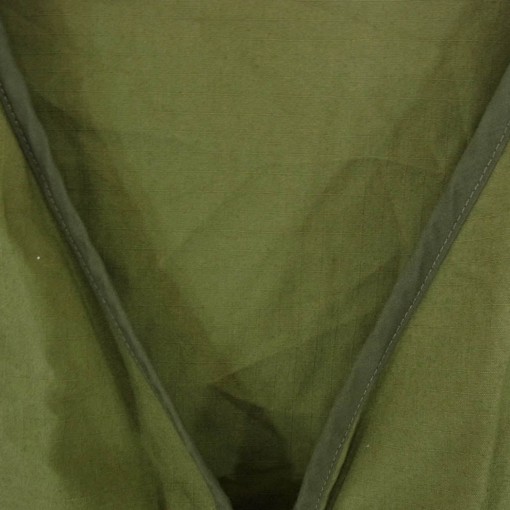 uniform experiment ユニフォームエクスペリメント 20SS ue-200057 DAMAGED DRIPPING ZIP LINER BLOUSON ダメージド ドリッピング ジップ ライナー ブルゾン カーキ系 3【中古】