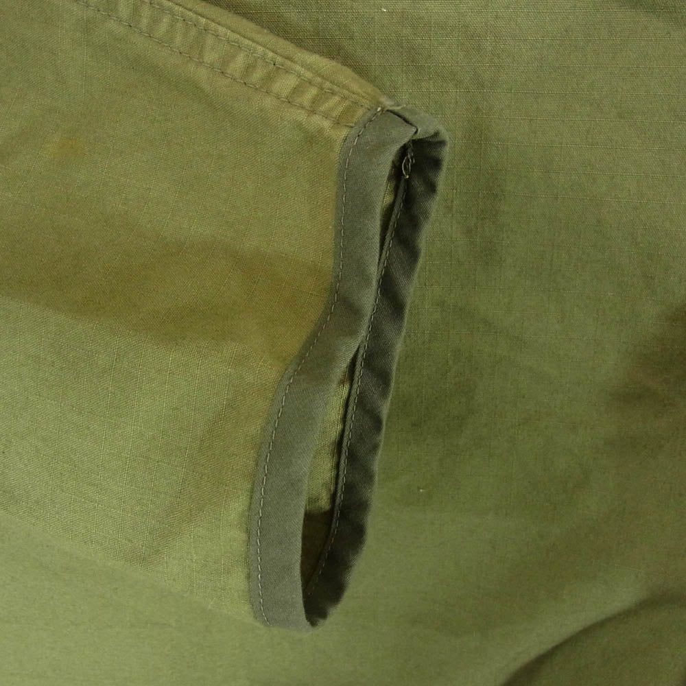 uniform experiment ユニフォームエクスペリメント 20SS ue-200057 DAMAGED DRIPPING ZIP LINER BLOUSON ダメージド ドリッピング ジップ ライナー ブルゾン カーキ系 3【中古】