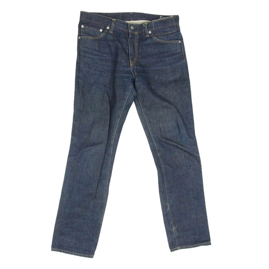 VISVIM ビズビム 0113105005003 SOCIAL SCULPTURE DENIM 04R ソーシャルスカルプチャー デニムパンツ ジーンズ インディゴブルー系 W-34 L-30【中古】