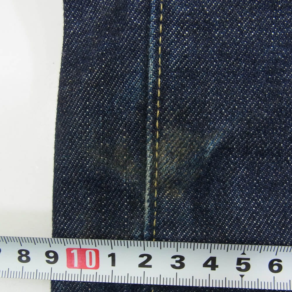 VISVIM ビズビム 0113105005003 SOCIAL SCULPTURE DENIM 04R ソーシャルスカルプチャー デニムパンツ ジーンズ インディゴブルー系 W-34 L-30【中古】