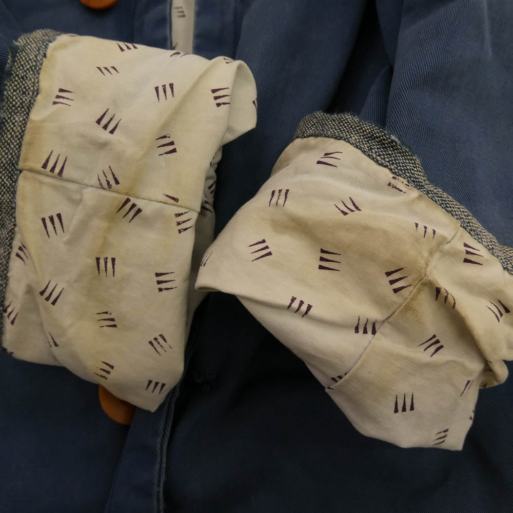 VISVIM ビズビム 14SS 0114105013012 MIES COAT ミースコート デニム ステンカラー コート インディゴブルー系 3【中古】