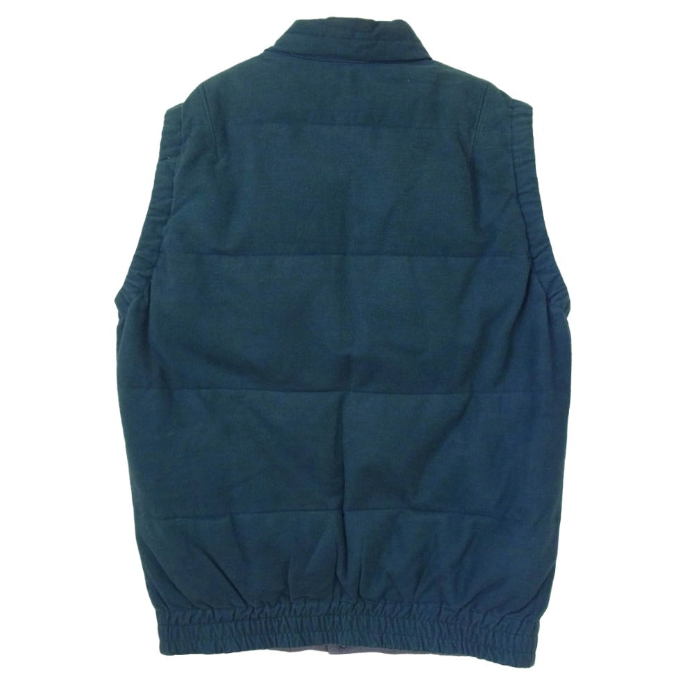 VISVIM ビズビム 13AW 0113205013008 INSULATOR DOWN VEST SHAMROCK リバースブルダウンベスト ベスト グリーン系 3【中古】
