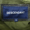 DESCENDANT ディセンダント 1974214115 BALBOA SATIN JACKET バルボア ミリタリー ジャケット モスグリーン系 3【中古】