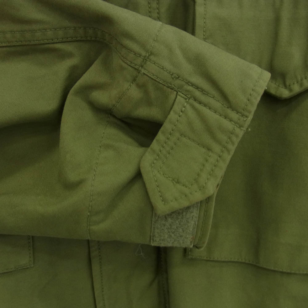 DESCENDANT ディセンダント 1974214115 BALBOA SATIN JACKET バルボア ミリタリー ジャケット モスグリーン系 3【中古】