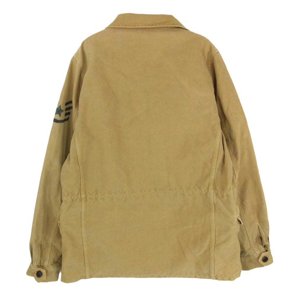 VISVIM ビズビム 15SS 0115105013021 ACHSE JACKET アクセ ミリタリー ジャケット カーキ系 4【中古】