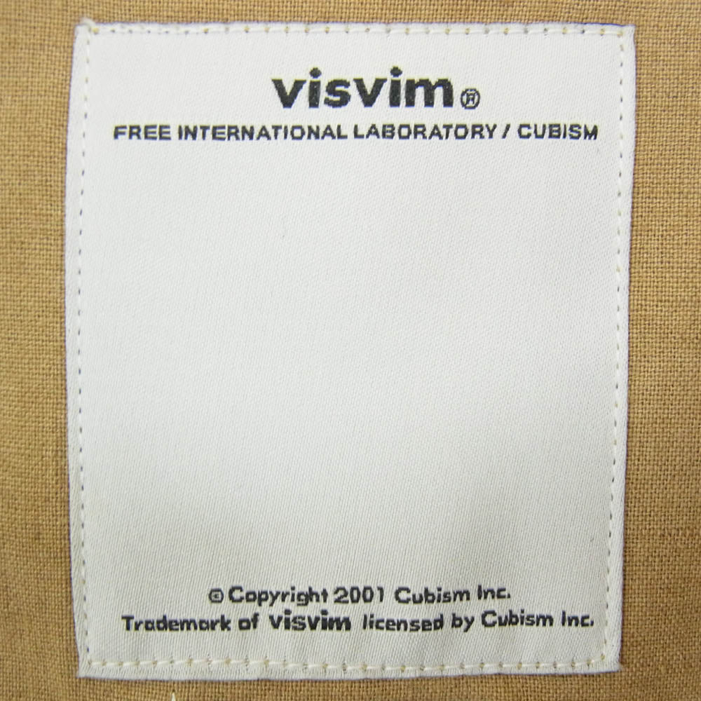 VISVIM ビズビム 15SS 0115105013021 ACHSE JACKET アクセ ミリタリー ジャケット カーキ系 4【中古】